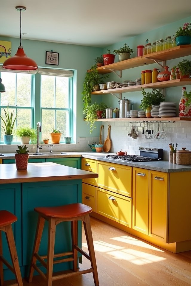 creative kitchen hangout space