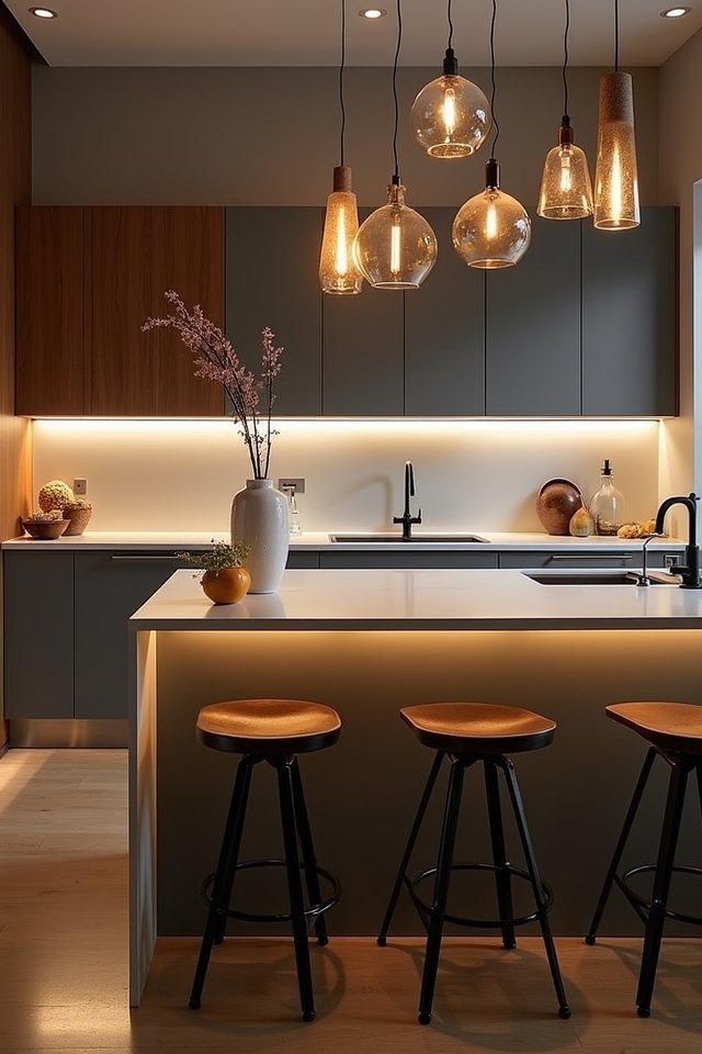 creative kitchen lighting ideas