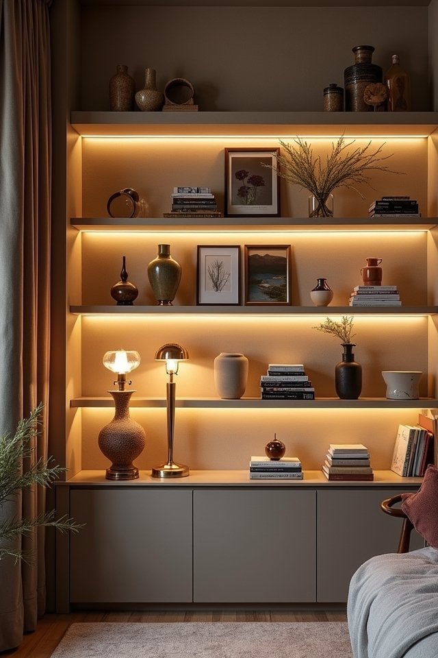 creative lighting enhances ambiance