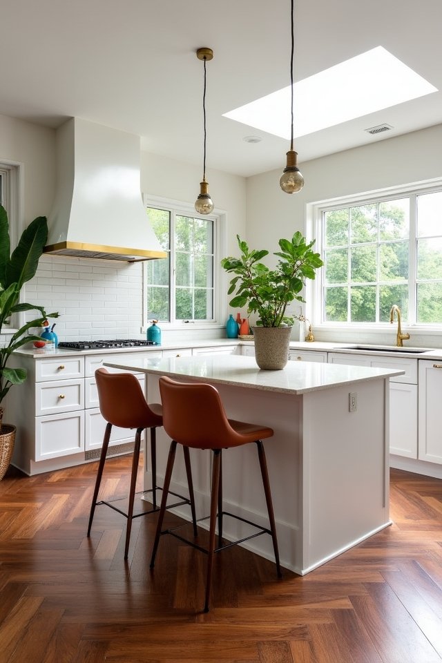 creative mid century modern flooring