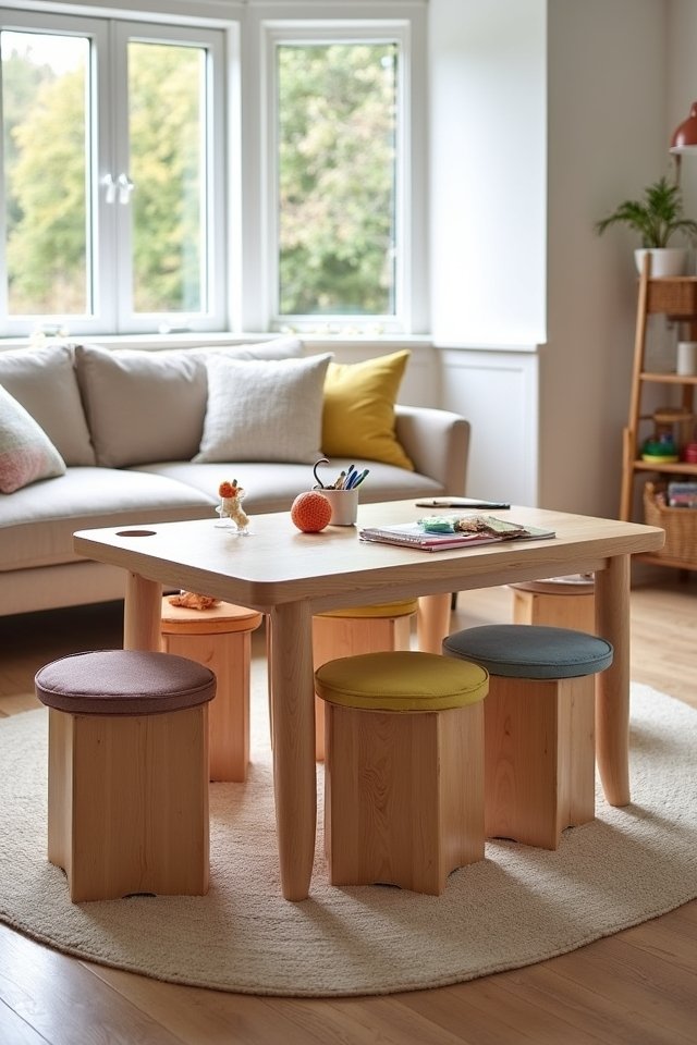 creative multi purpose play table