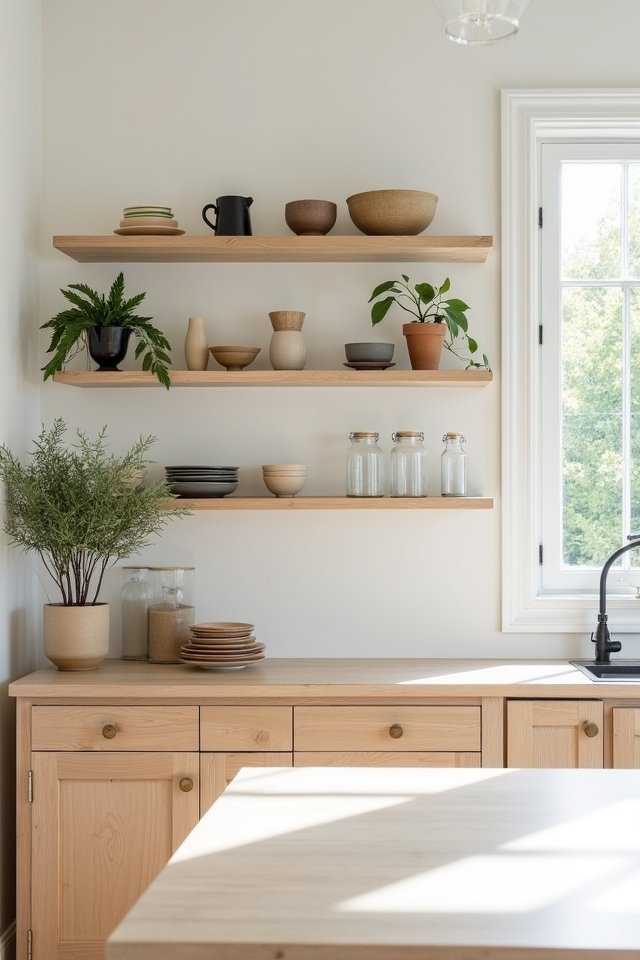 creative open shelving ideas