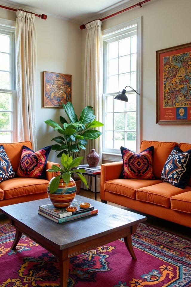 creative pattern mixing fun