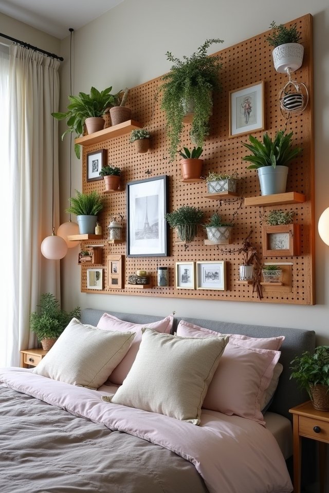 creative pegboard display ideas