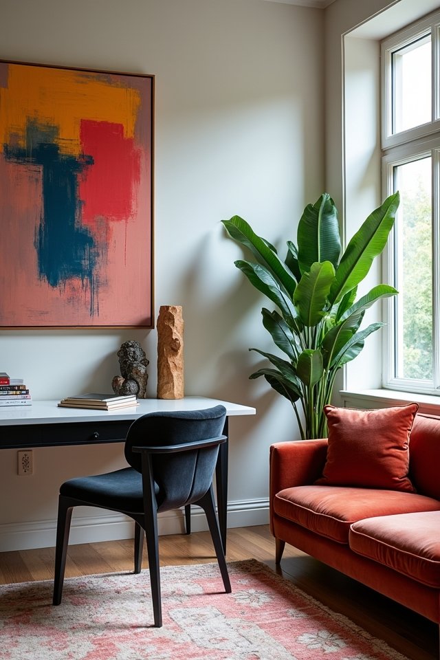 creative sanctuary with art