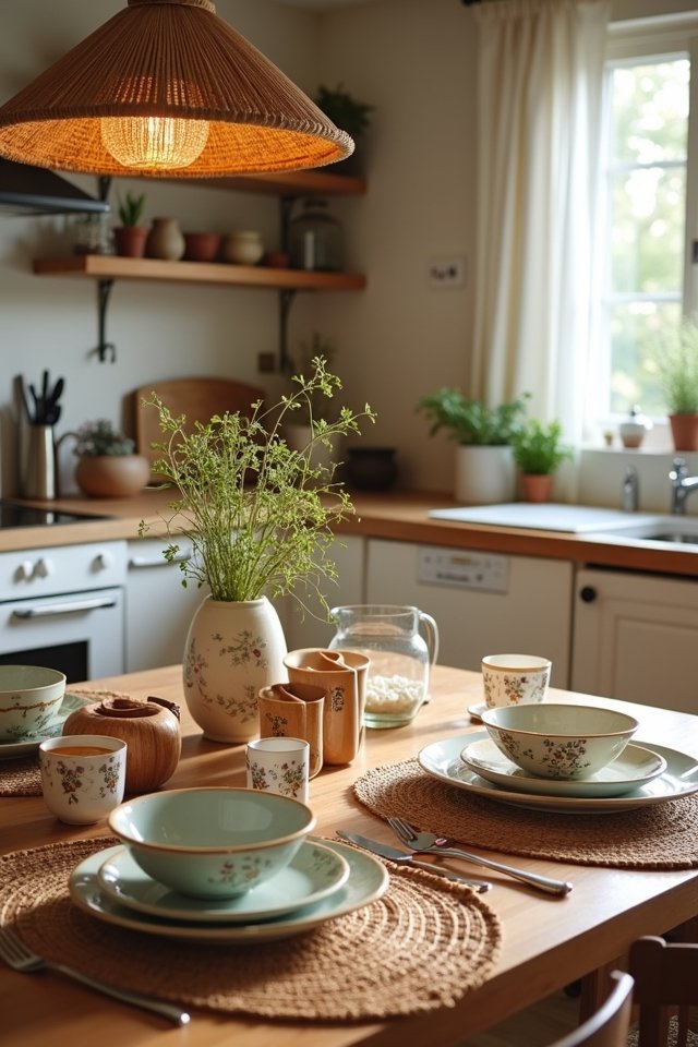 creative tableware combinations encouraged
