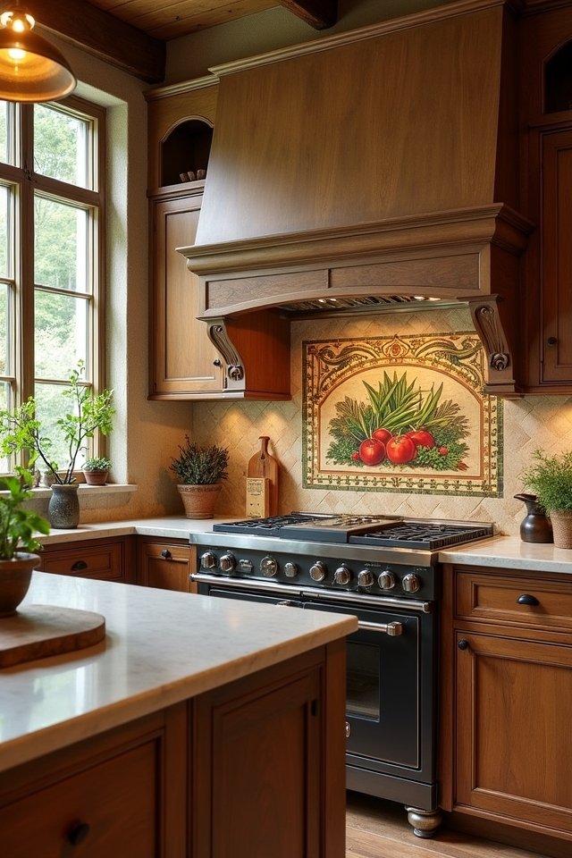 creative tile backsplash designs