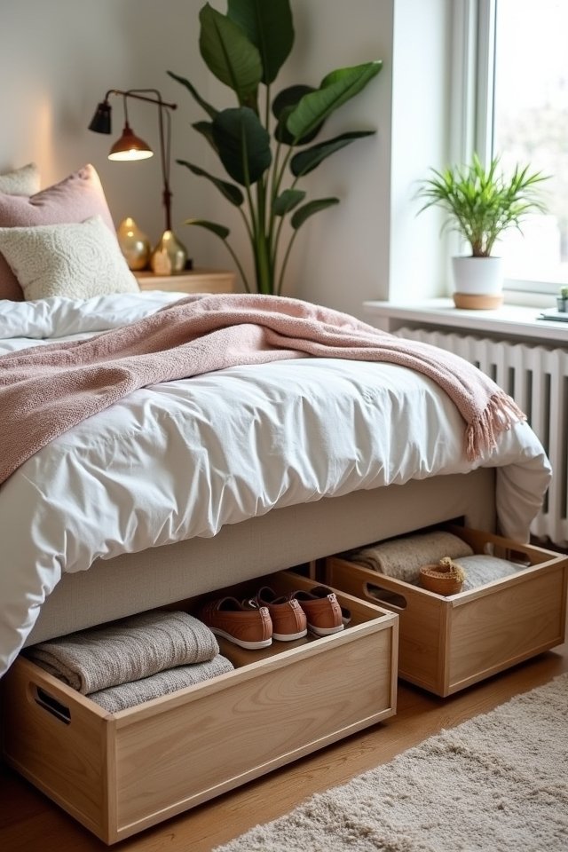 creative under bed storage solutions
