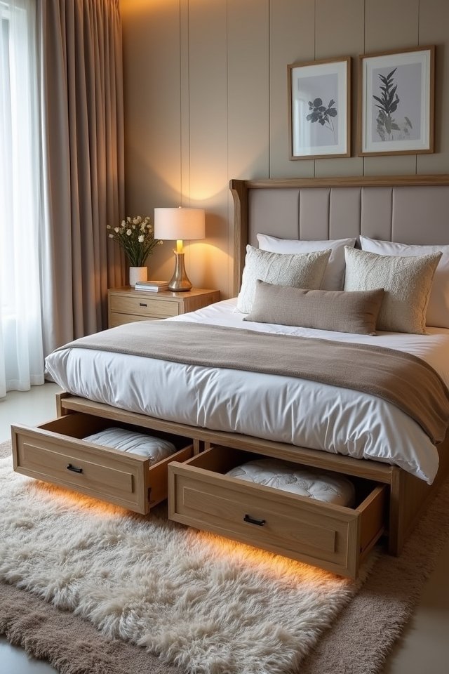 creative under bed storage solutions