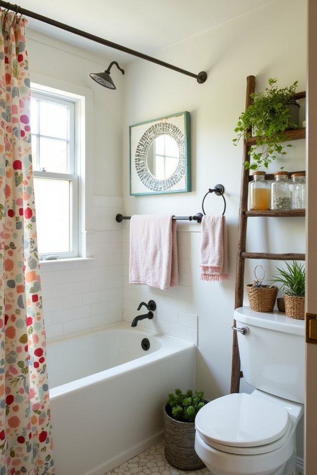creative upcycled bathroom decor