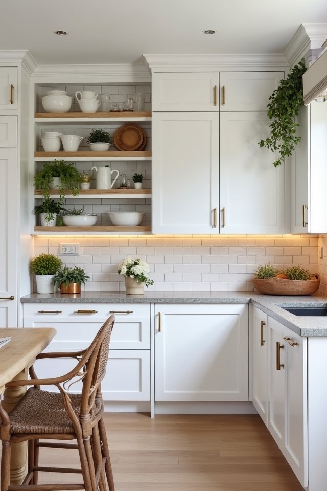 creative vertical kitchen storage