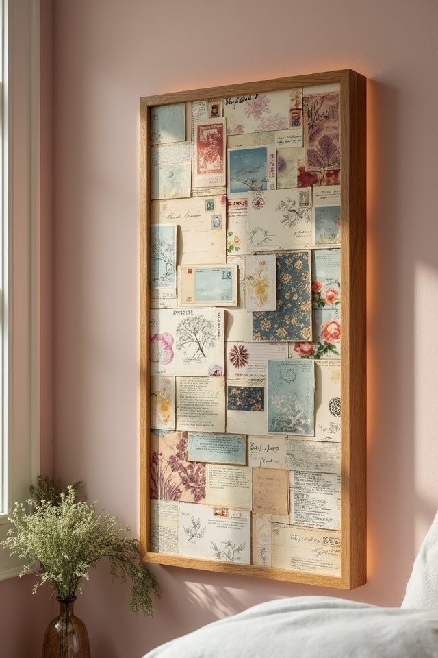 creative vibrant collage art