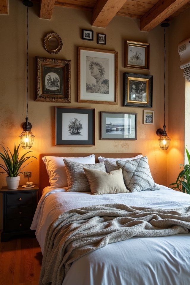 creative wall gallery design