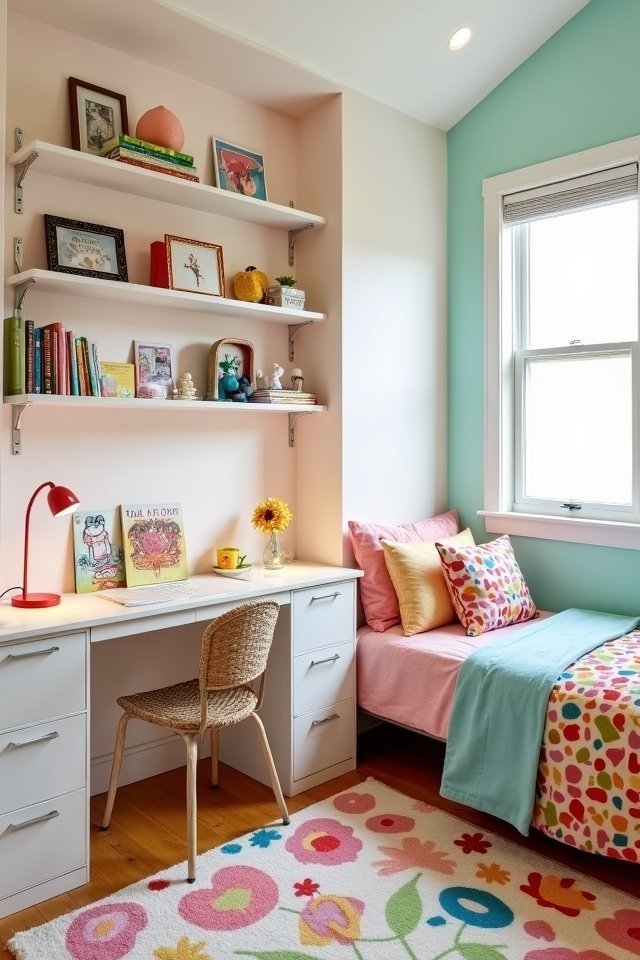 creative wall mounted desks