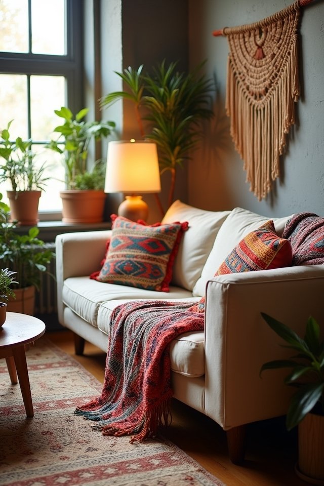 cultural throw blankets decor