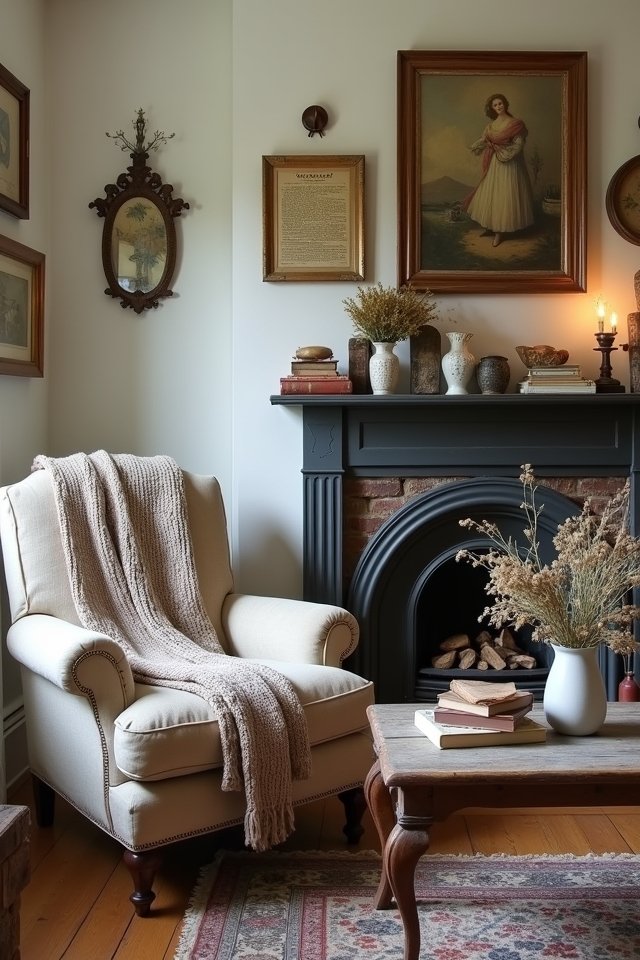 curate charming vintage treasures