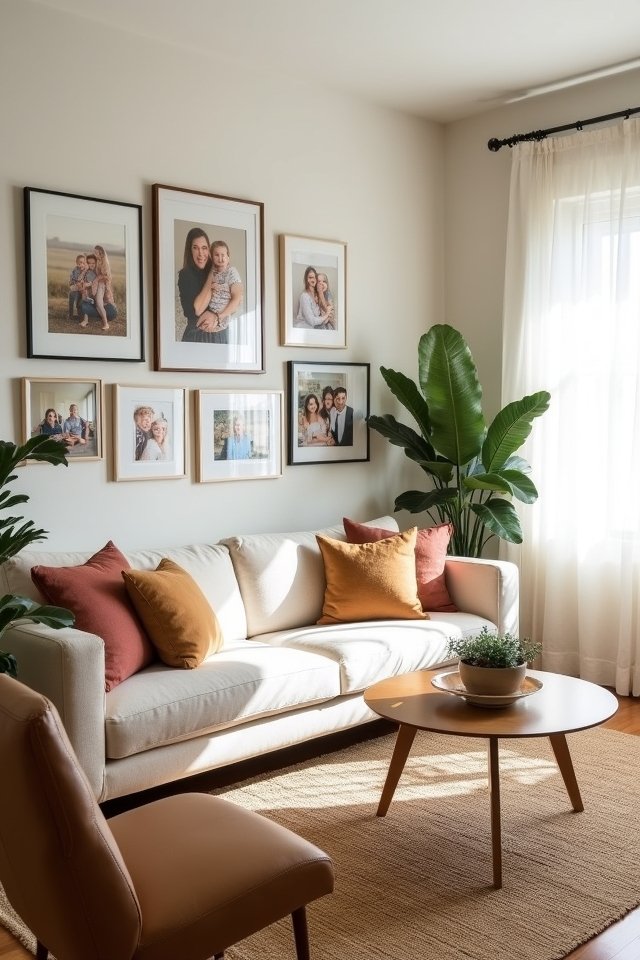 curated family photo gallery