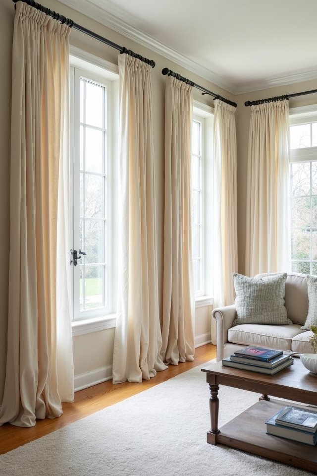 curtain length impacts style