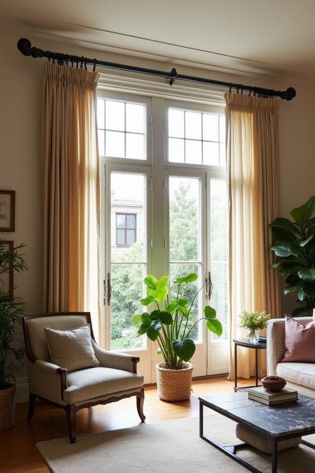 curtain rods with personality