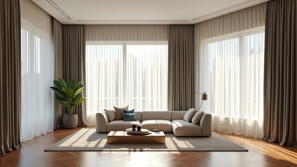 curtain styles for large windows