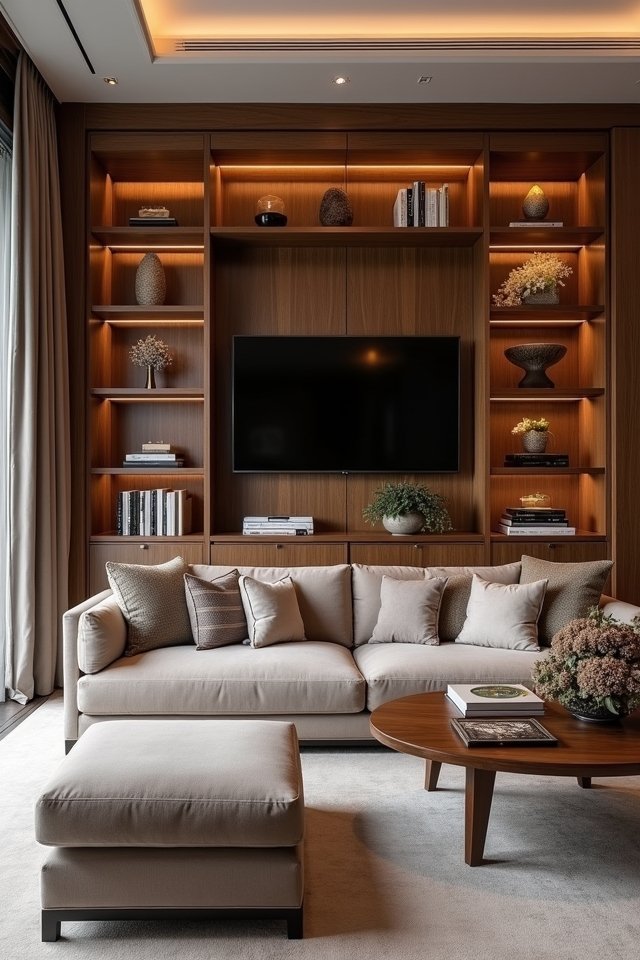 custom luxurious shelving solutions