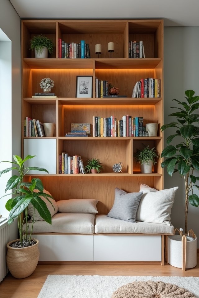 customizable modular shelving units