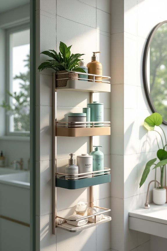 customizable shower organization solution