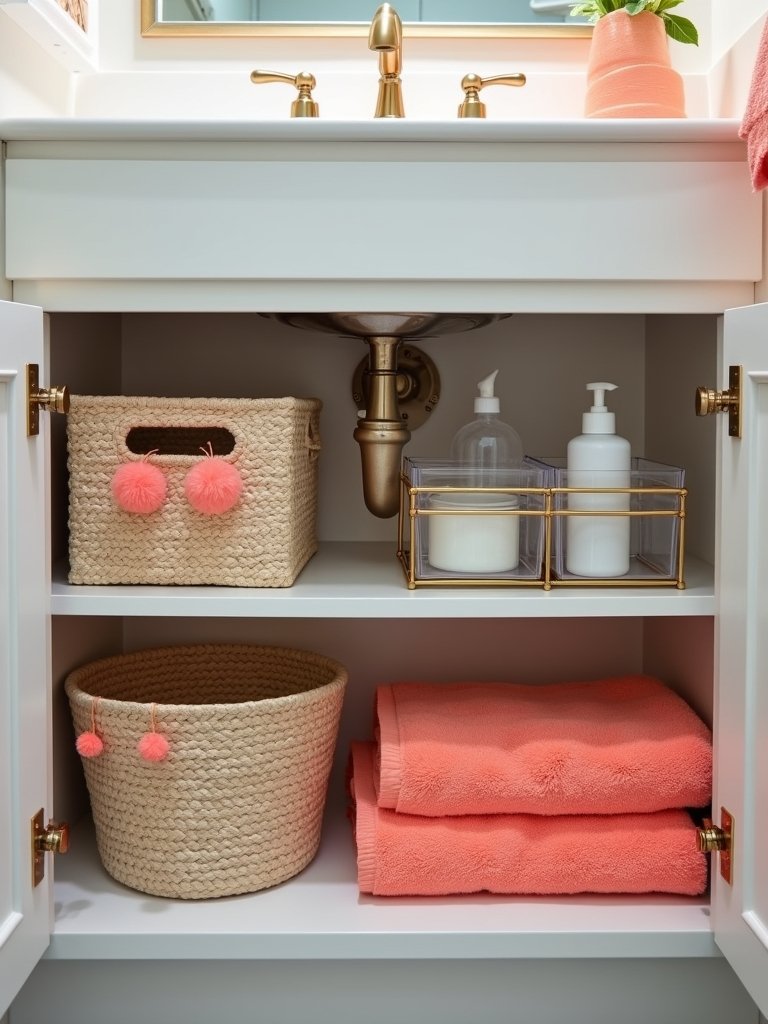 cute colorful stackable bins