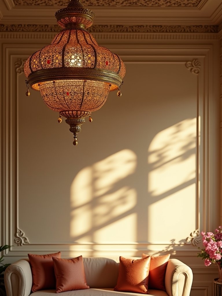 dazzling traditional jhumar chandeliers