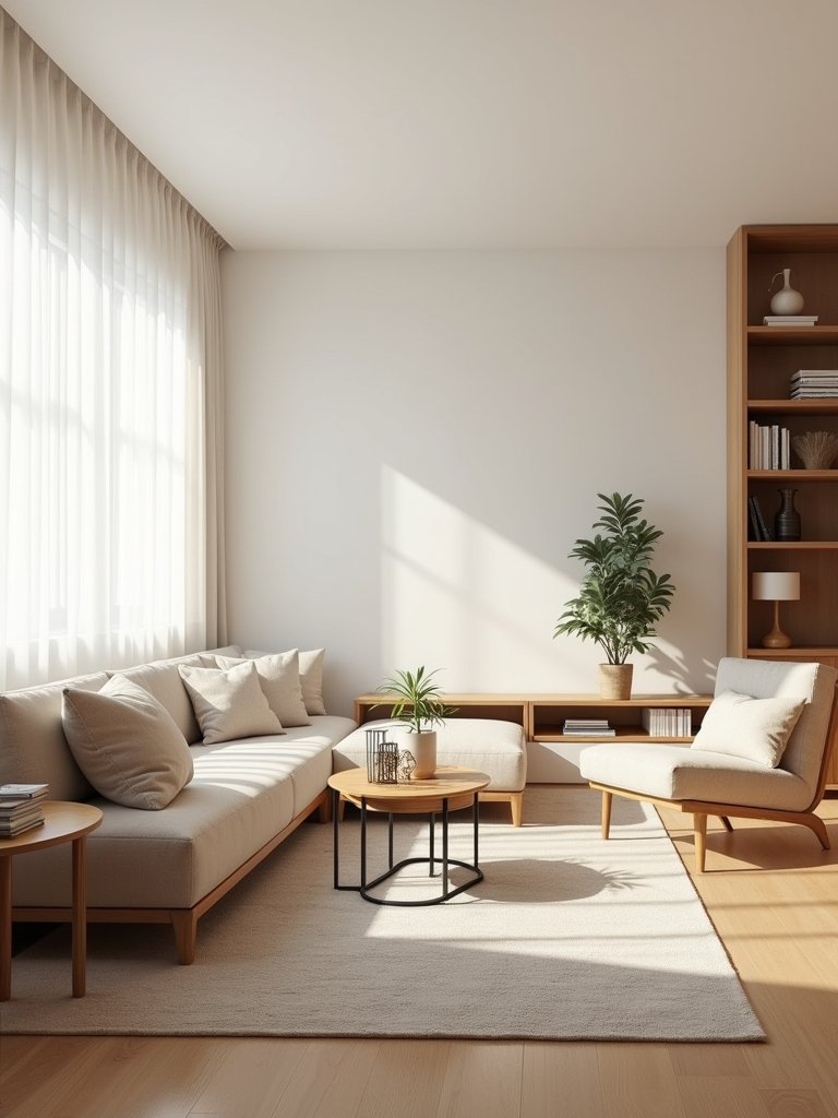 declutter for serene sanctuary