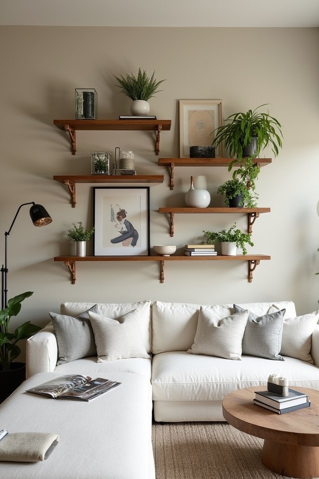 decorative shelf styling ideas