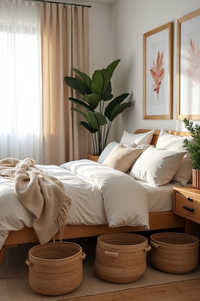 decorative storage basket tips