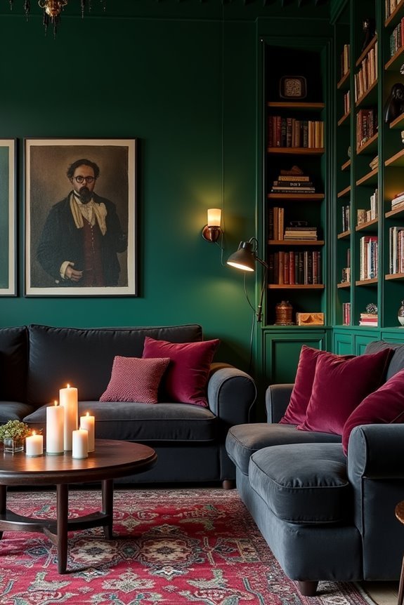 deep inviting color palettes