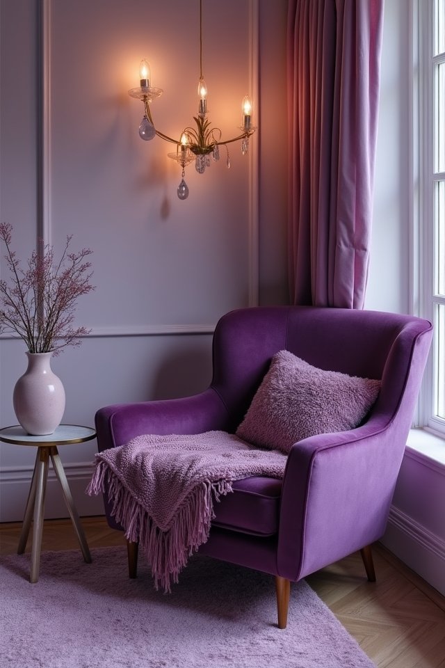 deep purple comfort and style