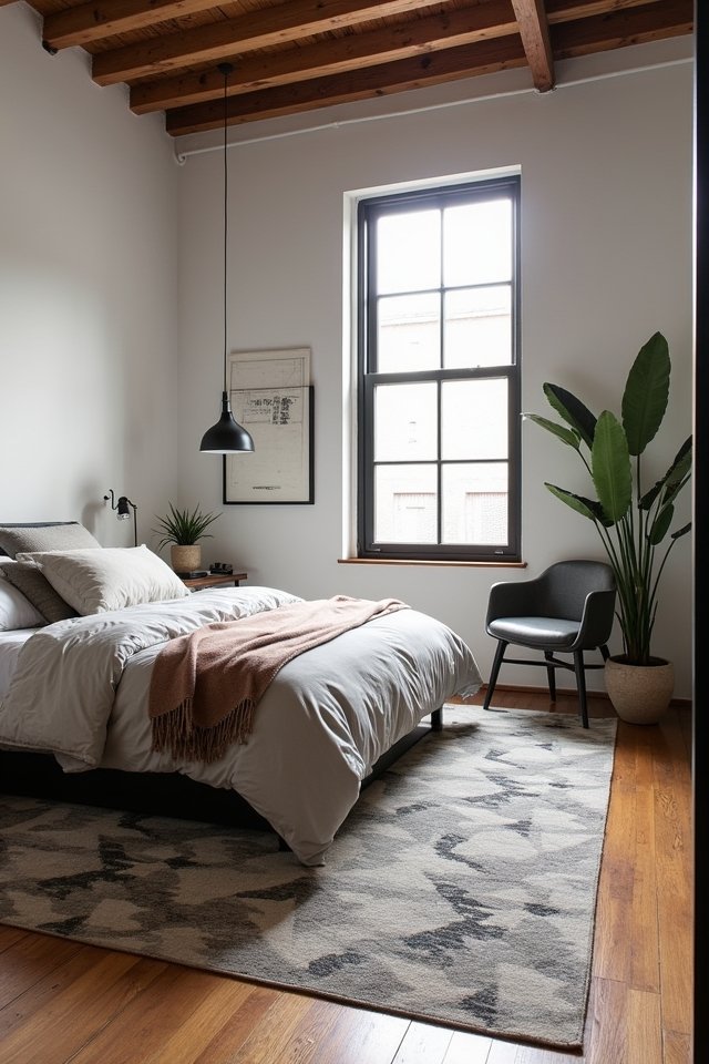 define spaces with area rugs