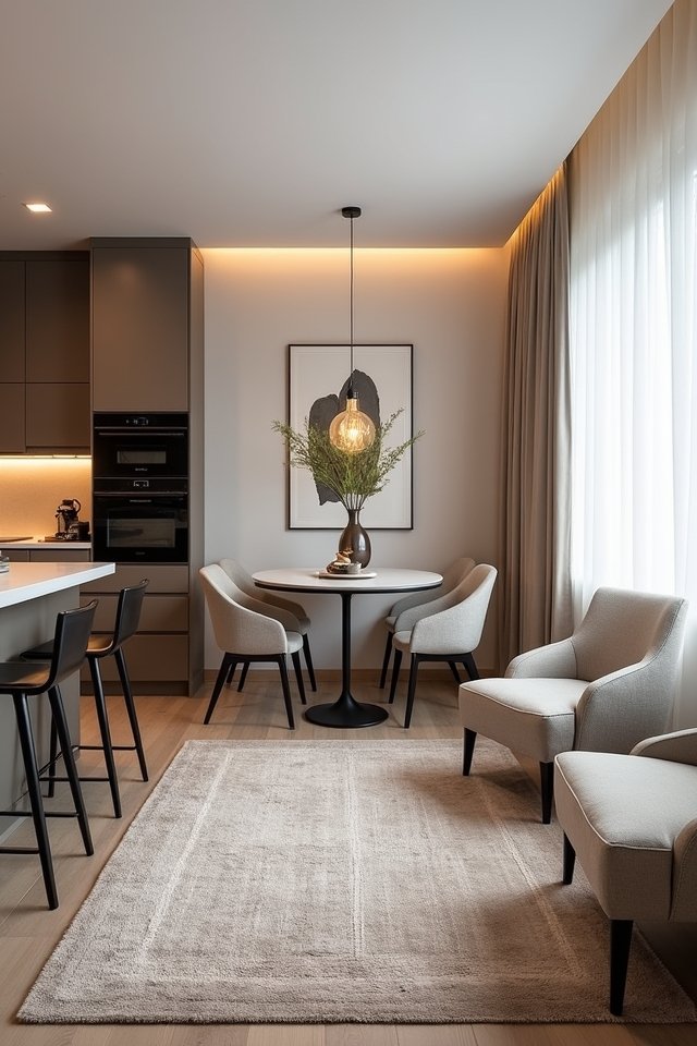 define spaces with rugs