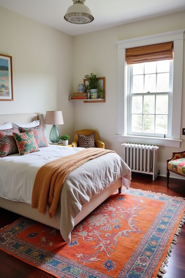 define spaces with rugs