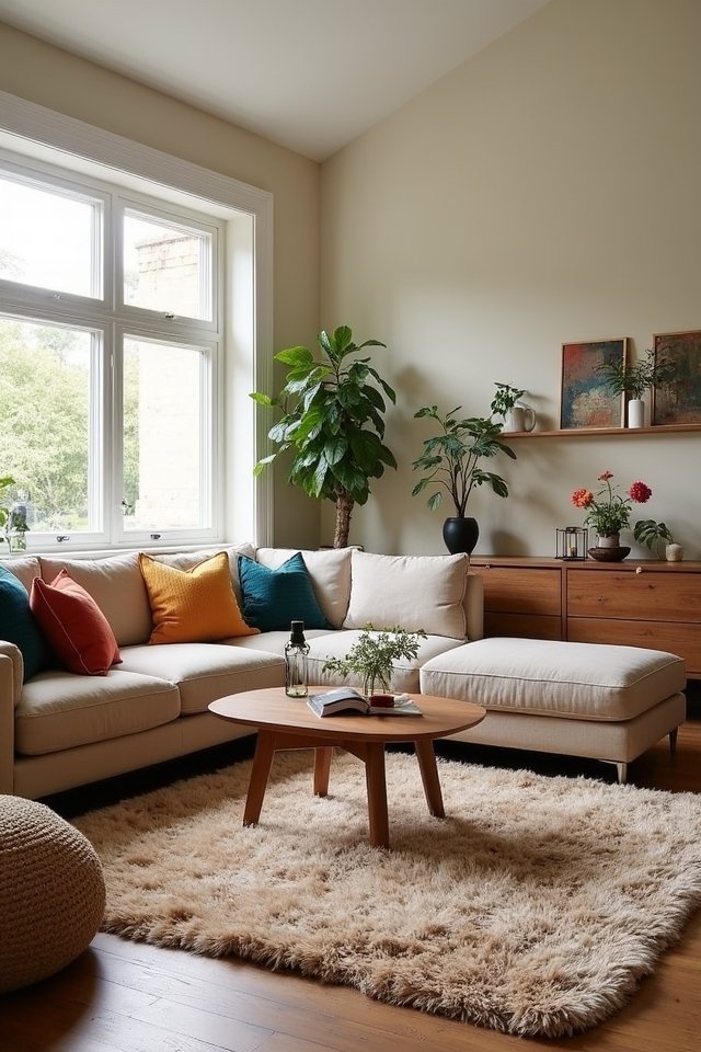 define spaces with rugs