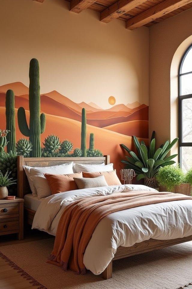 desert inspired bedroom retreat