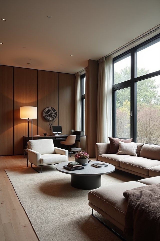 distinct functional living zones