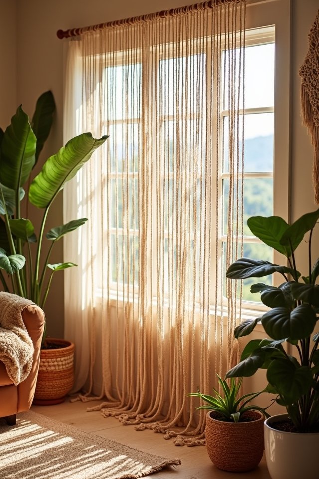 diy colorful beaded curtains