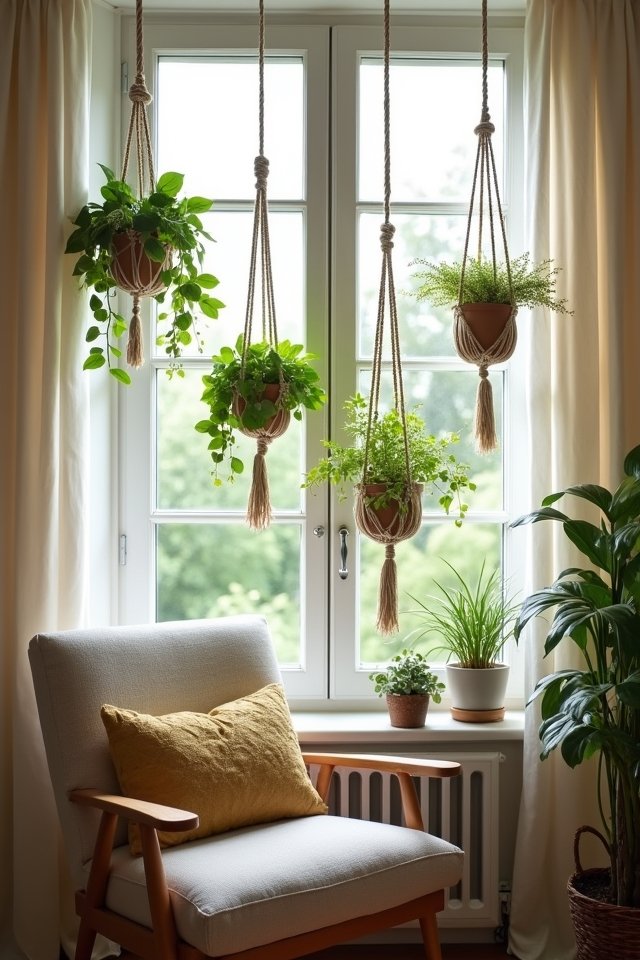 diy macram plant hangers