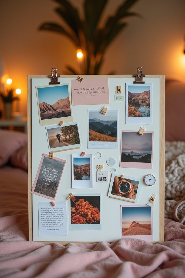 diy memory display board