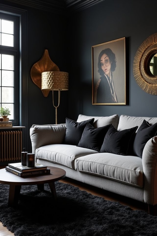dramatic darker shades decor