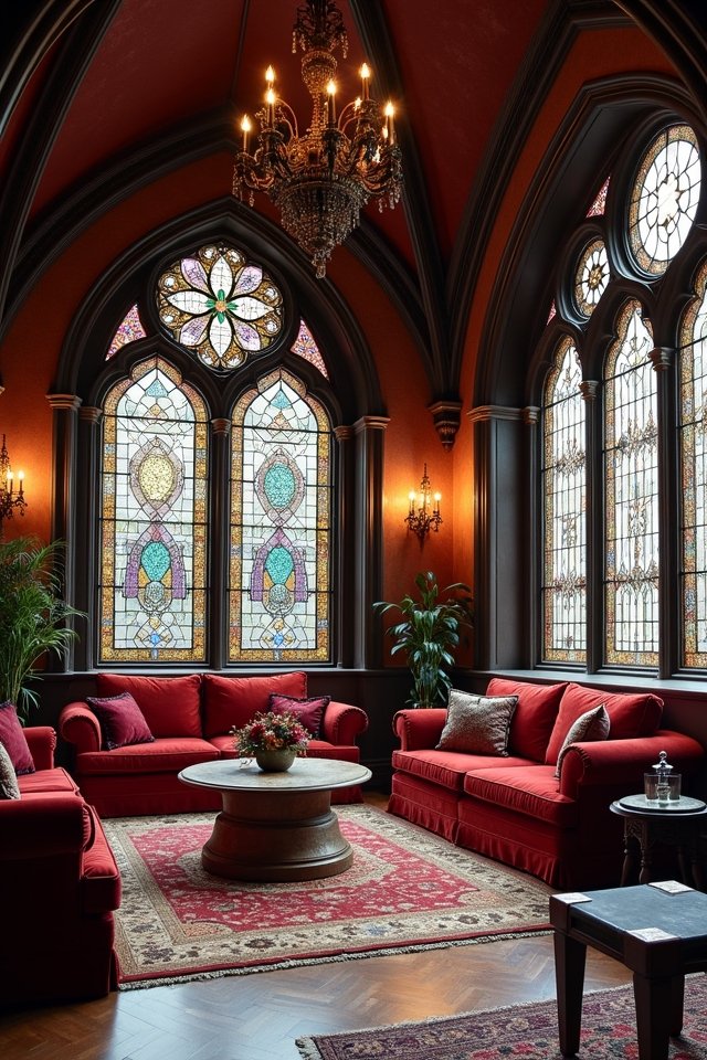 dramatic gothic arch design