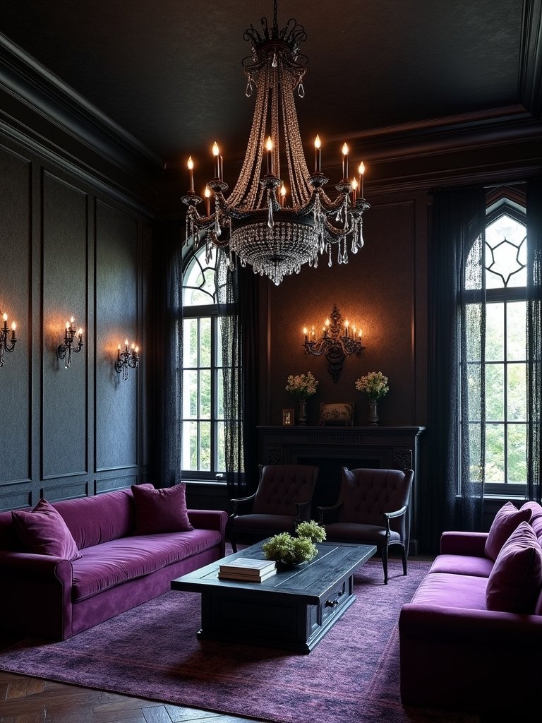 dramatic gothic lighting options