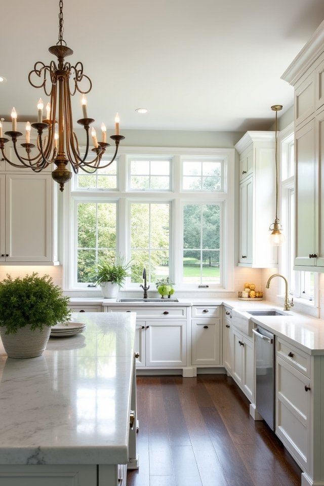 dramatic statement lighting transformation