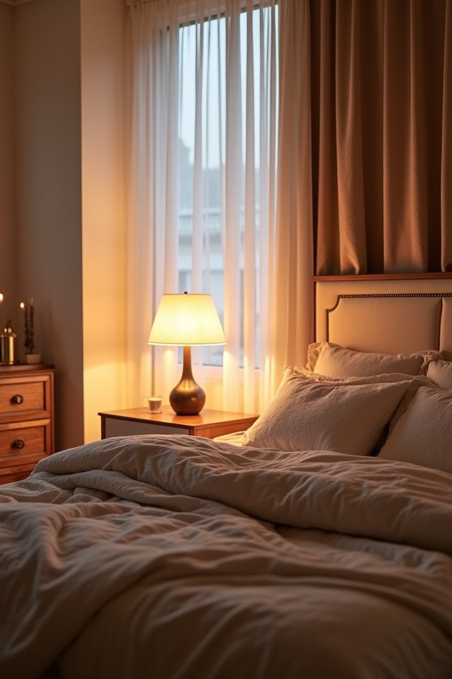 dreamy ambient bedroom lighting