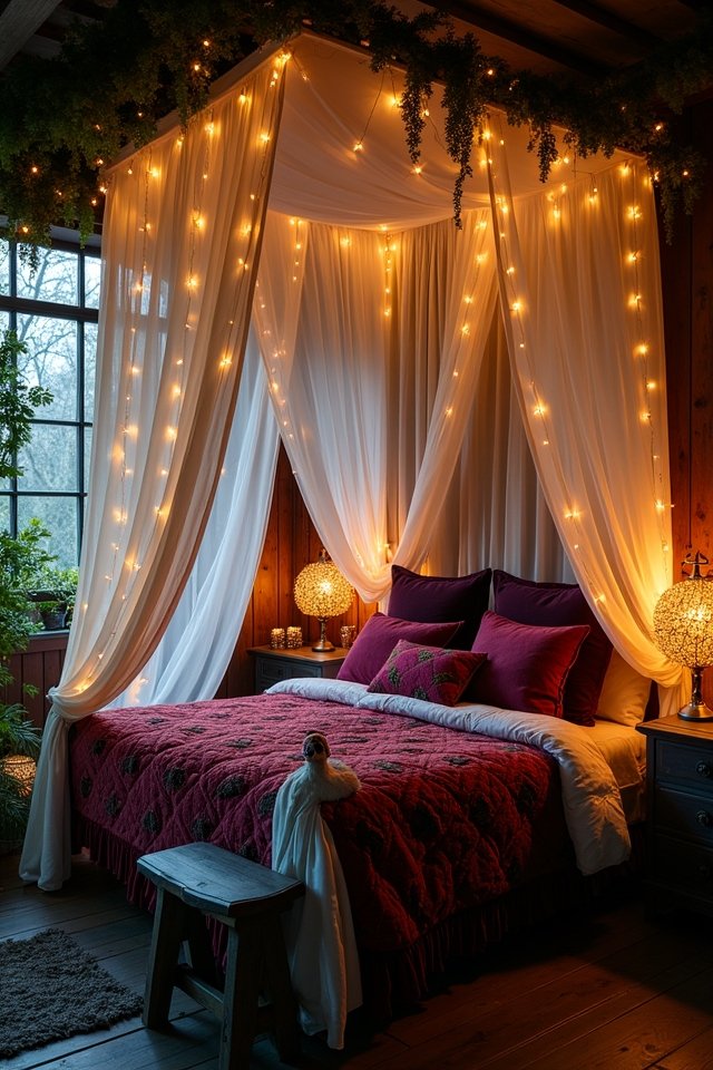 dreamy canopy bed escape