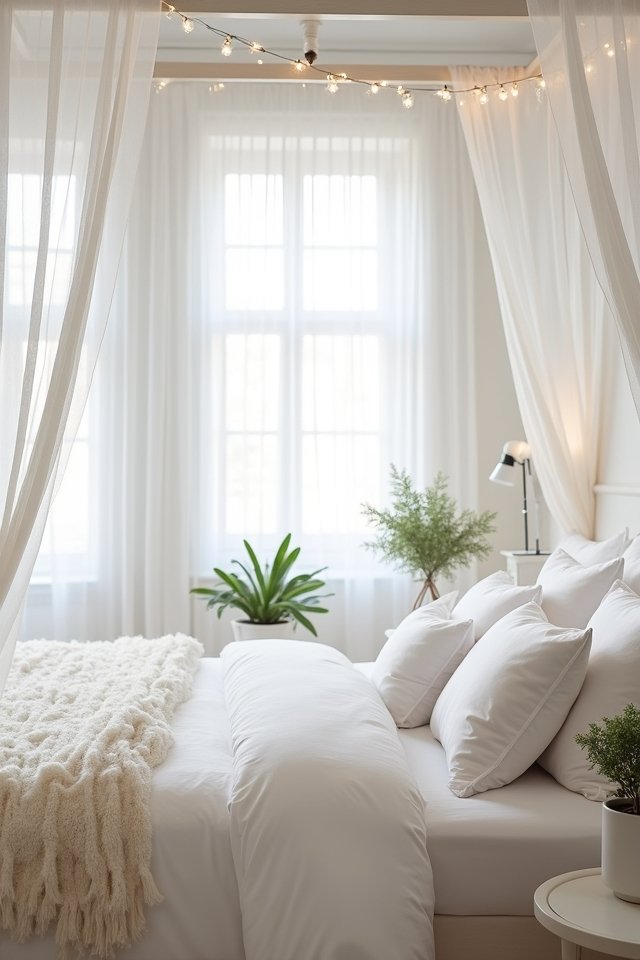 dreamy canopy bed retreat